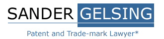 Sander Gelsing - Patent and Trade-mark Lawyer, Registerd Trade-mark Agent